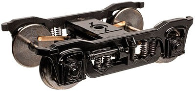 Atlas O 7071 O Scale 2-Rail Passenger Trucks -- Black pkg(2)