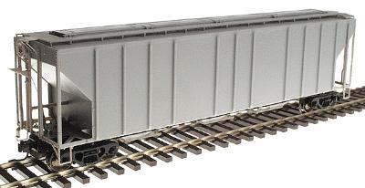 Atlas O 7375 O Scale Master PS-4427 Low-Side Covered Hopper - 2-Rail - Ready to Run -- Undecorated