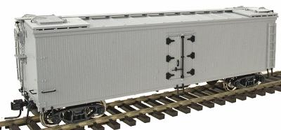 Atlas O 9150 O Scale 40' Rebuilt Refrigerator Car - 2-Rail -- Undecorated