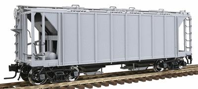 Atlas O 9351 O Scale Master ACF 70-Ton 2-Bay Covered Hopper w/Closed Sides - 2-Rail - Ready to Run -- Undecorated