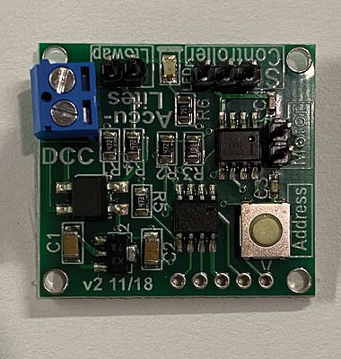 Accu Lites 6001 All Scale Accessory DCC Decoder -- Fits Tortoise(R) Turnout Motor (Switch Machine)