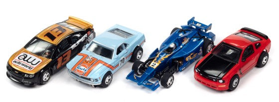 Auto World 383 HO Super III Slot Car Assortment - Series #1 (8 Total)