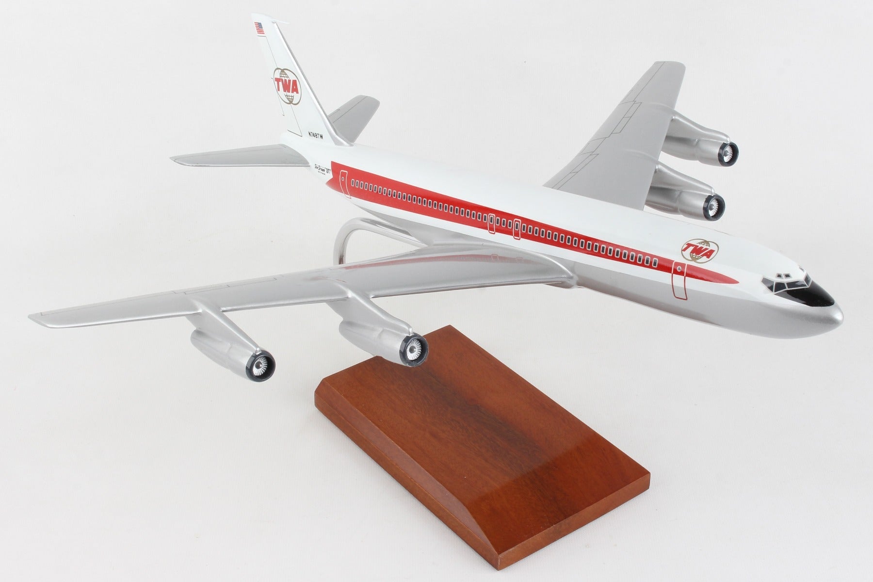Executive Series G5610 Exec Ser Twa B707-320 1/100 Double Globe Livery (Kb707Twat)