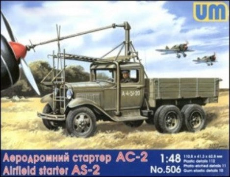 Unimodel 506 1/48 AS2 Airfield Starter on GAZ-AAA Truck Chassis