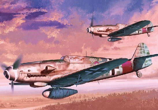 Ka Models KP48002A 1/48 Messerschmitt Bf109G10 Rita Fighter (Plastic Kit)