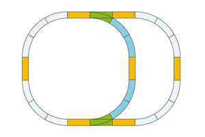 Piko 35302 G Scale Double Oval Track Set