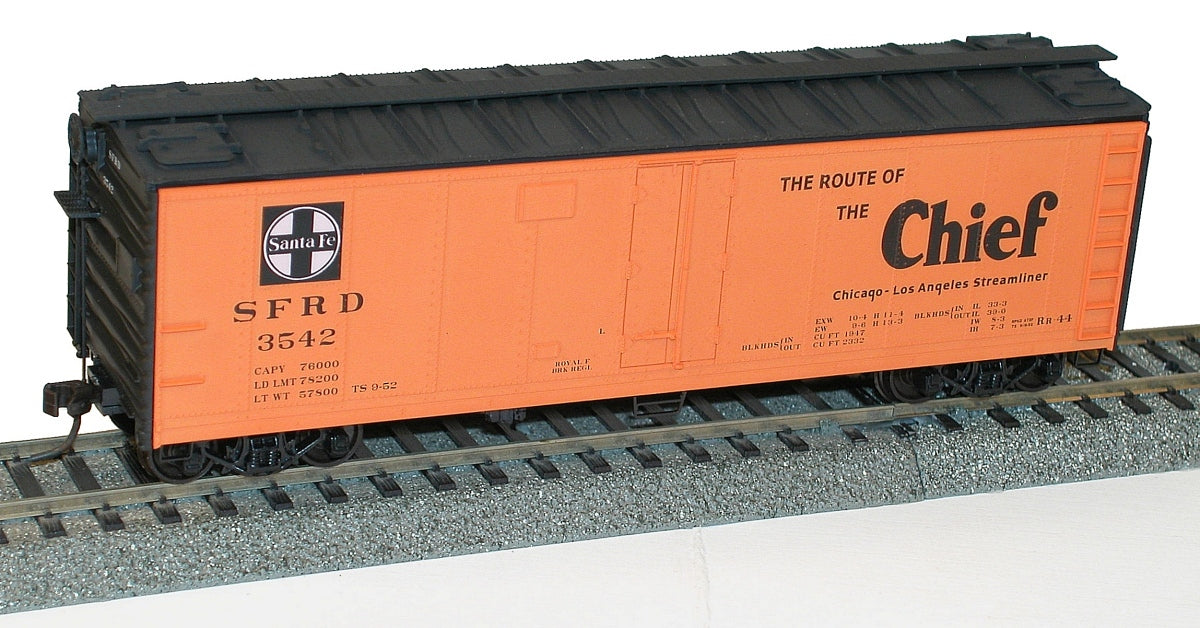 Accurail 80823 Ho Double Door Box Atsf Gcl