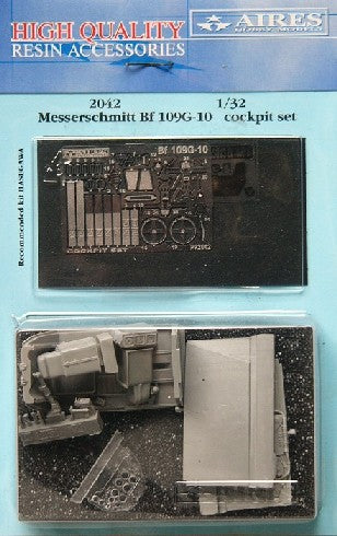 Aires 2042 1/32 Bf109G10 Cockpit Set For HSG