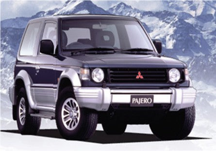 Aoshima 56974 1/24 1991 Mitsubishi Montero Pajero 2-Door SUV