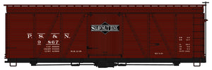 Accurail 1177 Ho 36'Fowler Wood Boxcar Ps&N