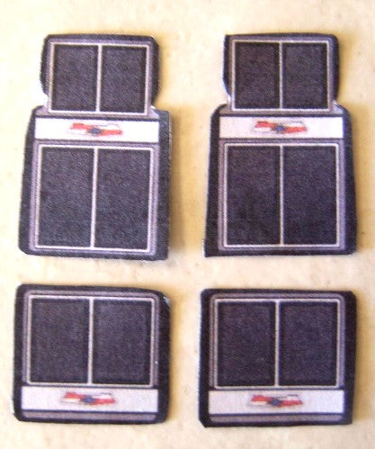 Plastic Dreams 233 1/25 Chevrolet Crest Car Mat Set