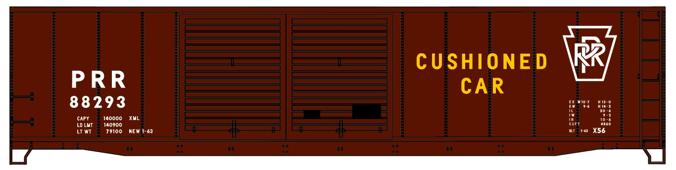 Accurail 5240 Ho Dd 50'Steel Boxcar Prr