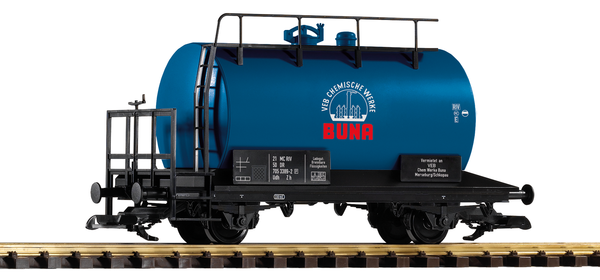 Piko 37956 G Scale DR IV Tank Car BUNA w/Brake Platform