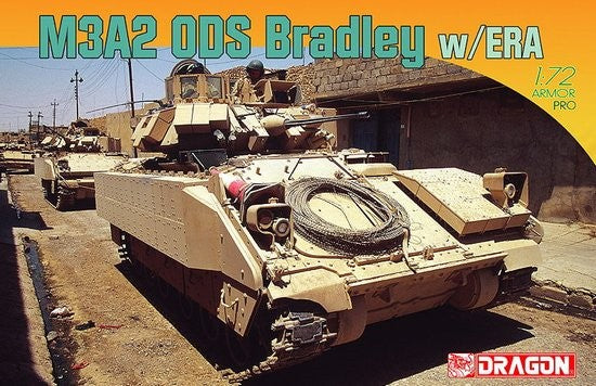 Dragon Models 7333 1/72 M3A2 ODS Bradley Tank w/ERA (Re-Issue)