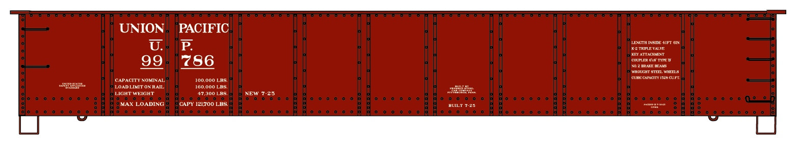 Accurail 3765 Ho 41'Steel Gondola Up