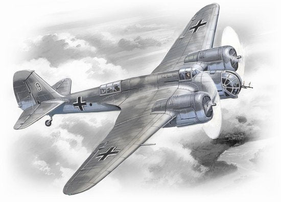 ICM Models 72163 1/72 WWII German Avia B71 Bomber (D)