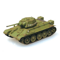 MRC (Model Rectifier Corp) 36267 1/72 T34/76 Mod 1943 Tank Russian Army Autumn (Built-Up Plastic)