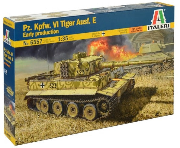 Italeri 6557 1/35 PzKpfw VI Ausf E Tiger Early Production Tank (D)