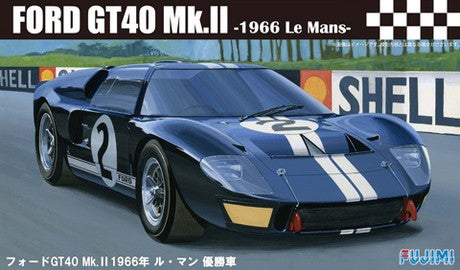 Fujimi 12603 1/24 Ford GT40 Mk II #2 1966 LeMans Race Car