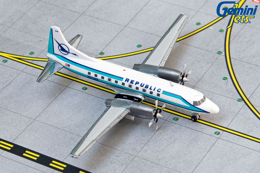 Gemini Jets 1/400 GJ1407 Gemini Republic Cv580 1/400 Reg#N2728R
