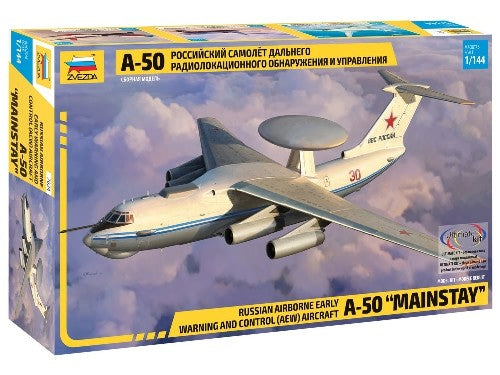Zvezda 7024 1/144 Russian A50 Mainstay Airborne Early Warning & Control (AEW) Aircraft