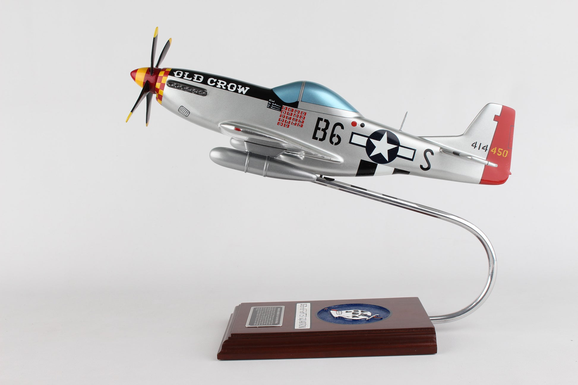 Executive Series SE0012W Exec Ser P-51D Mustang Silver Old Crow 1/24 (Ap51Octs)