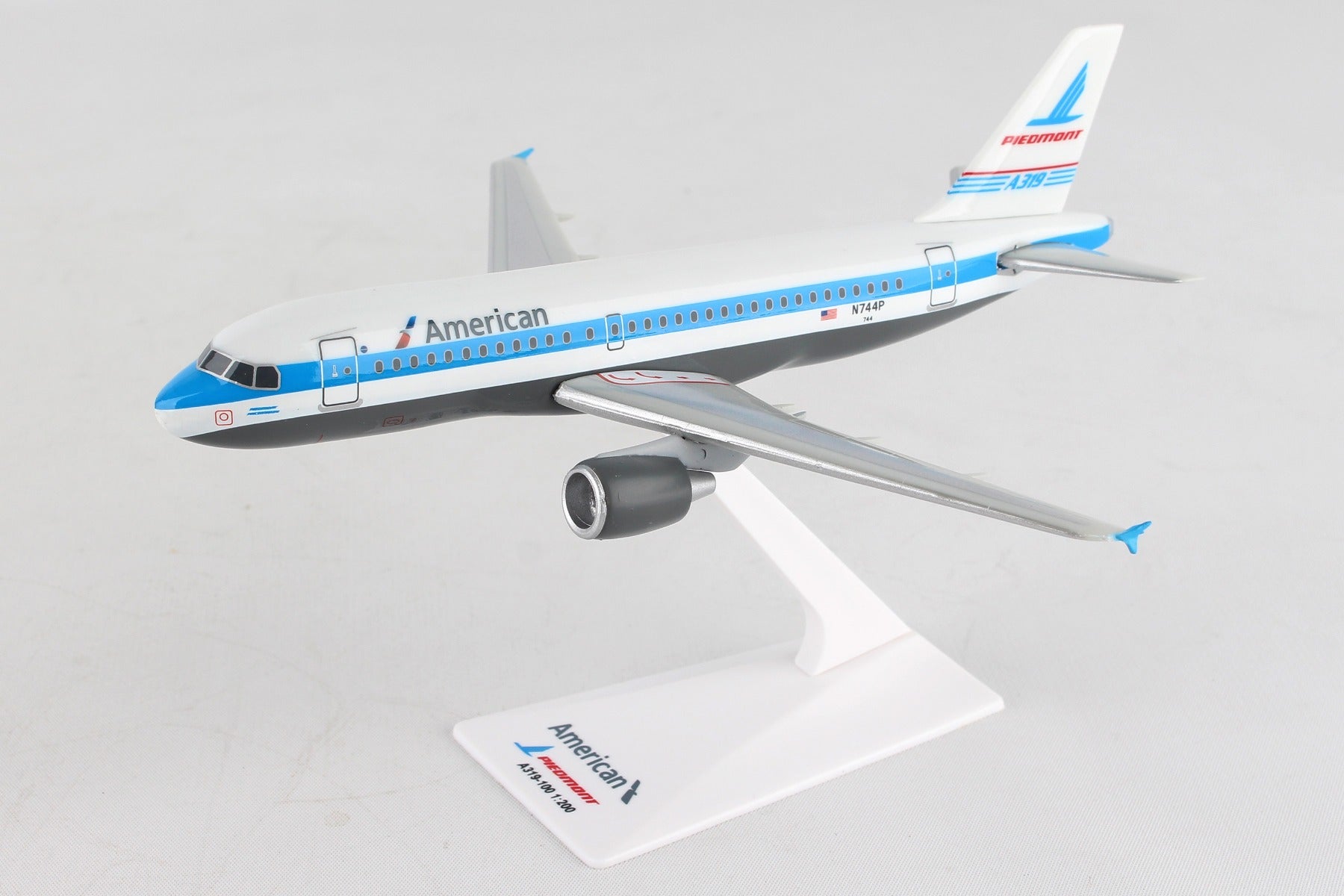 Flight Miniatures LP0029P A319 American/Piedmont A319 1/200 Heritage Livery