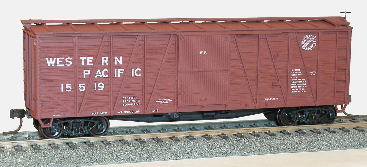 Accurail 4117 Ho 40'Ob Wood Boxcar Wp