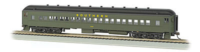Bachmann 13706 HO Scale 72' Heavyweight Coach - Ready to Run -- Southern Railway #1050