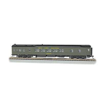 Bachmann 13904 HO Scale 80' Heavyweight Pullman Sleeper w/LED Lighting - Ready to Run -- New York Central