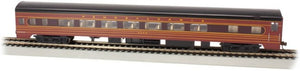 Bachmann 14213 HO 85’ Smooth-Side Coach w/Lighted Interior Pennsylvania #4263