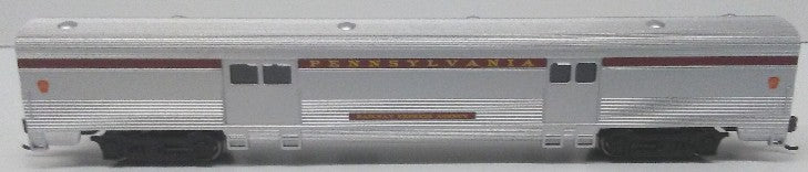Bachmann 14652 N 72' Streamline Fluted 2-Door Baggage Car Pennsylvania