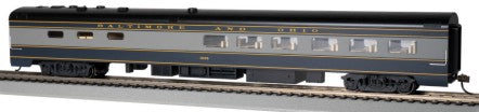 Bachmann 14801 HO 85’ Smooth-Side Dining Car w/Lighted Interior Baltimore & Ohio #1035