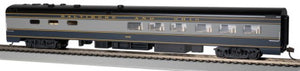 Bachmann 14801 HO 85’ Smooth-Side Dining Car w/Lighted Interior Baltimore & Ohio #1035