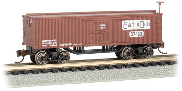 Bachmann 15656 N Old-Time Boxcar Baltimore & Ohio