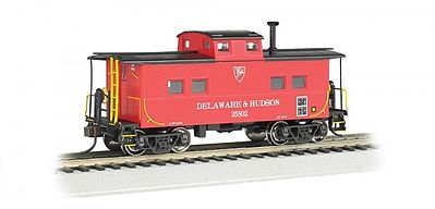 Bachmann 16812 HO Scale Northeast-Style Steel Cupola Caboose - Ready to Run - Silver Series(R) -- Delaware & Hudson