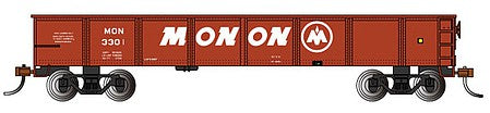 Bachmann 17218 HO Scale 40' Gondola - Ready to Run - Silver Series(R) -- Monon 3301 (Boxcar Red)