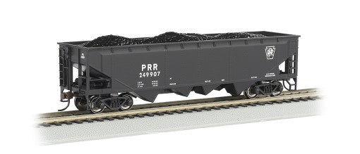 Bachmann 17603 HO 40' Quad Hopper Pennsylvania #249907 (Black)