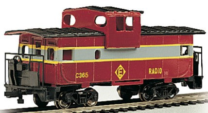 Bachmann 17712 HO 36' Wide Vision Caboose Erie Lackawanna #C365