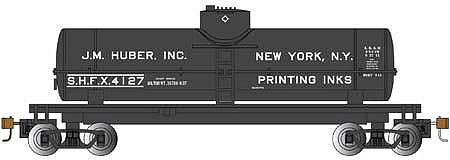 Bachmann 17814 HO Scale 40' Single-Dome Tank Car - Ready to Run - Silver Series(R) -- J.M. Huber