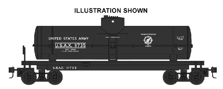 Bachmann 17815 HO 40' Single Dome Tank Car US Army