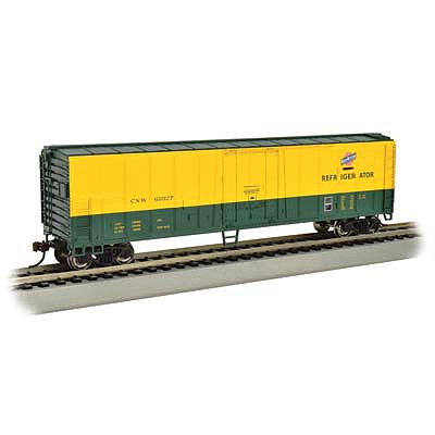 Bachmann 17905 HO Scale 50' Steel Mechanical Reefer - Ready to Run - Silver Series(R) -- Chicago & North Western
