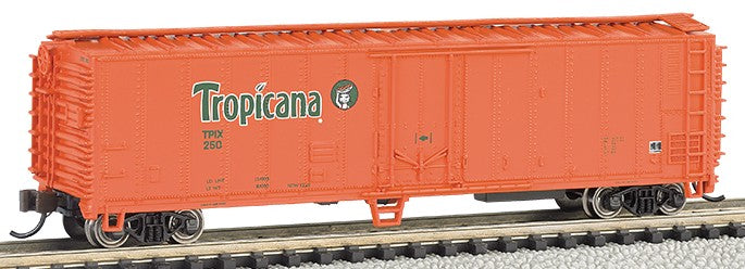 Bachmann 17956 N ACF 50' Steel Reefer Tropicana (Orange)