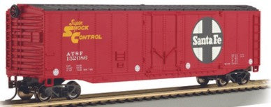 Bachmann 18016 HO 50' Plug-Door Boxcar Santa Fe #152086