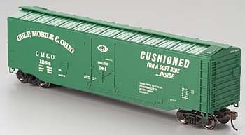 Bachmann 18032 HO Scale 50' Plug-Door Boxcar - Ready to Run - Silver Series(R) -- Gulf, Mobile & Ohio