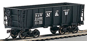 Bachmann 18603 HO Scale Ore Car - Ready to Run - Silver Series(R) -- Norfolk & Western #21998