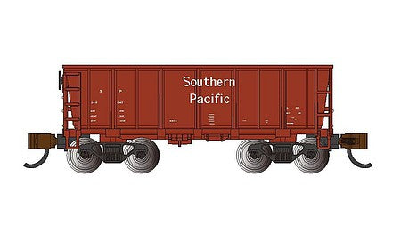 Bachmann 18609 HO Scale Ore Car - Ready to Run - Silver Series(R) -- Southern Pacific 345047 (Boxcar Red)