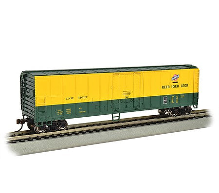 Bachmann 19710 HO Scale 40' Animated Stock Car - Ready to Run - Silver Series(R) -- Chicago, Burlington & Quincy 52025 (Cattle)