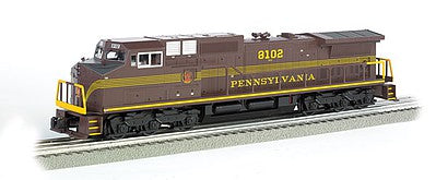 Bachmann 20433 O Scale GE Dash 9-44CW - Conventional 3-Rail w/True Blast Plus(R) Horn & Bell -- Norfolk Southern #8102 (Pennsylvania Railroad Heritage, blue, gray, orange)