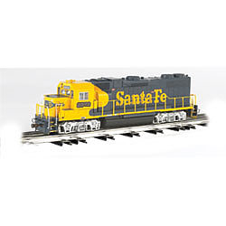 Bachmann 21225 O Scale EMD GP38 - Conventional 3-Rail w/Horn & Bell - Williams(TM) -- Santa Fe #2372